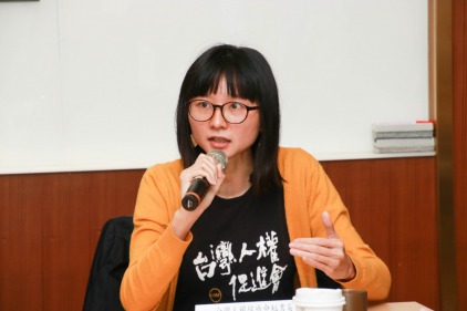 「民間監督大法官人選」聯盟記者會 台權會發言
